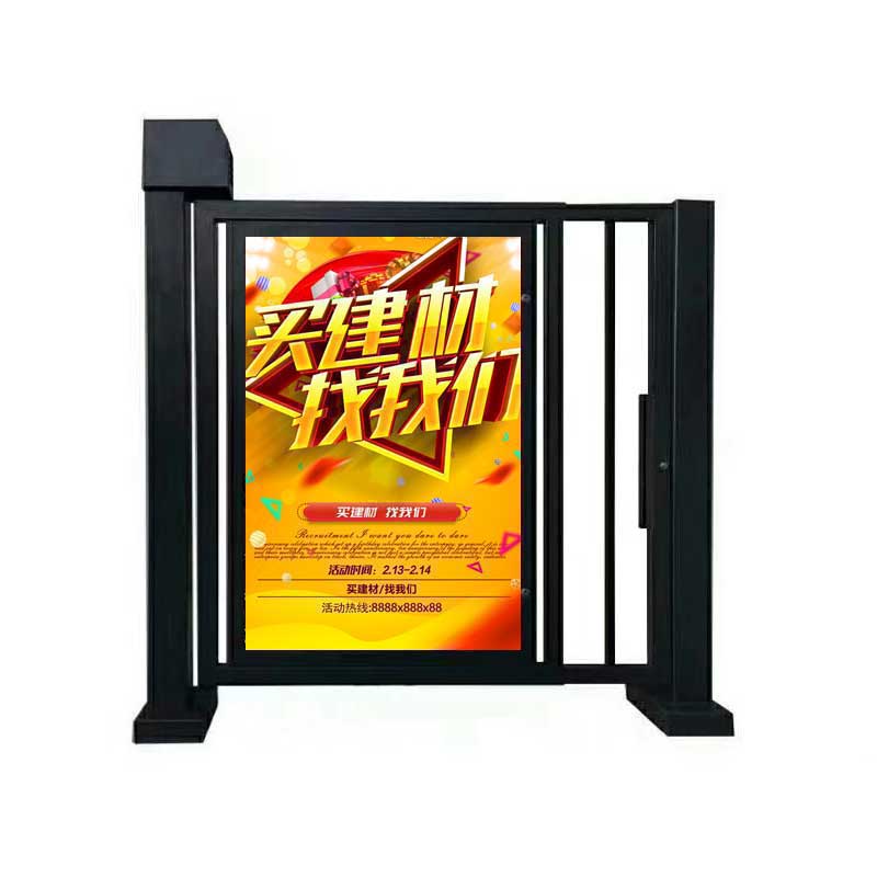 成都高档防夹防撞速通门人脸识别闸机人行通道闸智能小区门禁摆闸